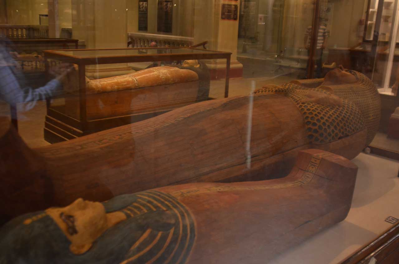 visita a la momia en el museo egipcio en el cairo